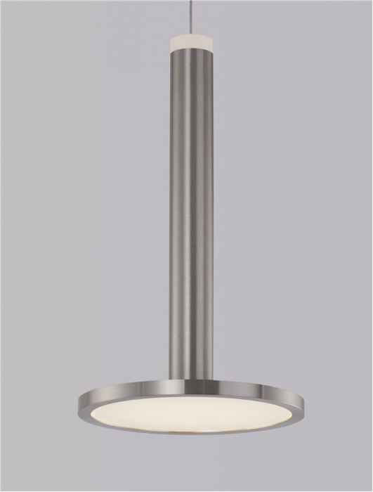 9695227 Pendul Nova Luce PALENCIA LED 10W 517lm 3000K Metal Satin Nickel Nedimabil IP20 [6]