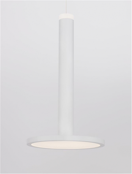 9695228 Pendul Nova Luce PALENCIA LED 10W 517lm 3000K Metal Matt White Nedimabil IP20 [6]