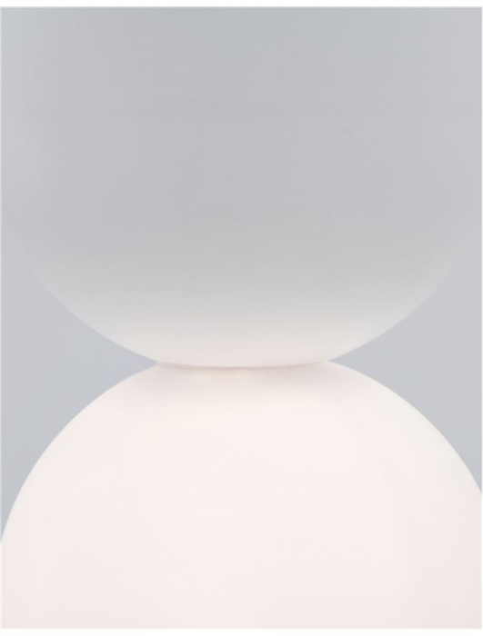 9704192 Pendul Nova Luce ZERO G9 1x5W   Gypsum & Aluminium & Opal Glass White  IP20 [7]