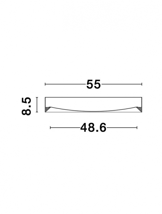 9818451 Plafoniera Nova Luce LUTON LED 47W 3525lm 3000K Aluminium Coffee Brown Nedimabil IP20 [7]
