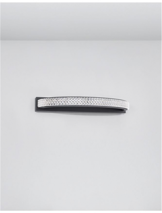 9818513 Aplica Nova Luce GRANIA LED 6,5W 400lm 3000K IP20 Aluminiu/Acril Sandy Black [2]