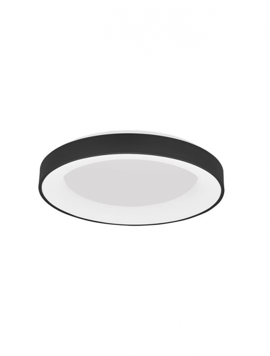 9853042 Plafoniera Nova Luce RANDO SMART LED 50W 2864lm 3000K Aluminium & Acrylic Sandy Black Dimabil CCT IP20 [2]