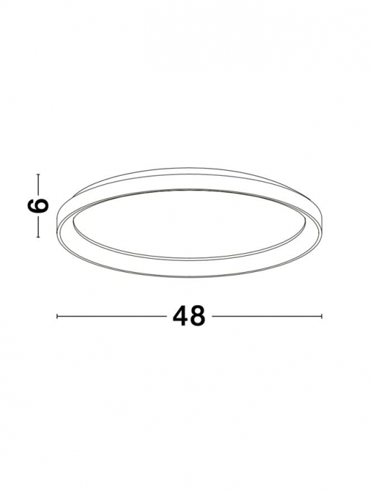 9853673 Plafoniera Nova Luce PERTINO LED 38W 2280lm 3000K IP20 Aluminiu/Acril Sandy Black [6]