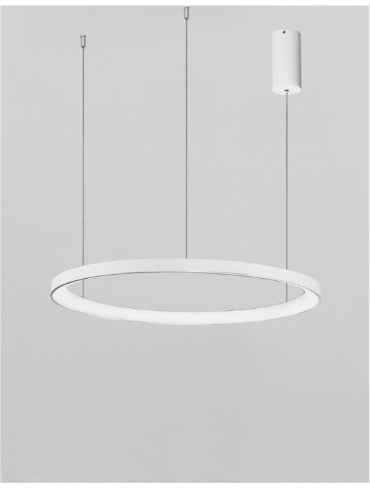 9853683 Suspensie Nova Luce PERTINO LED 48W 2880lm 3000K IP20 Aluminiu/Acril Sandy White NOVALUCE [4]