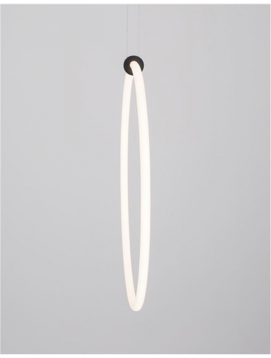 9892163 Suspensie Nova Luce GIRDINO LED 30W 2700lm 3000K IP20 Aluminiu/Acril Sandy Black [4]