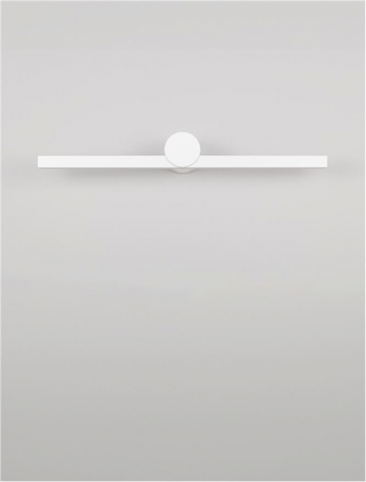 Aplica baie Nova Luce BREGGO 9923419 LED 12W 3000K 671lm Sandy White Aluminium   IP54 [6]