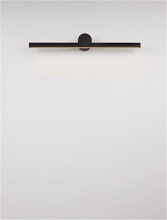 Aplica baie Nova Luce BREGGO 9923420 LED 12W 3000K 731lm Sandy Black Aluminium  IP54 [4]