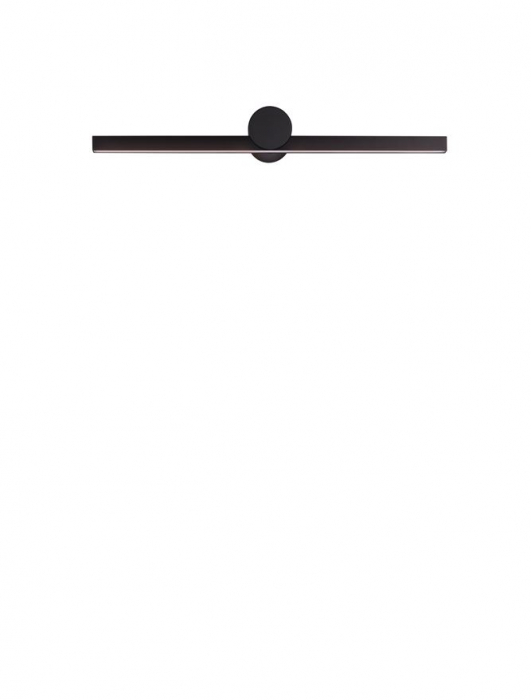 Aplica baie Nova Luce BREGGO 9923420 LED 12W 3000K 731lm Sandy Black Aluminium  IP54 [2]