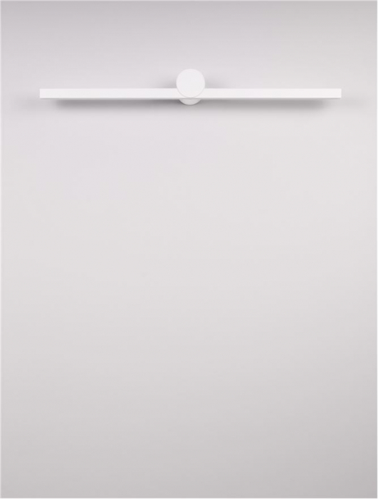 Aplica baie Nova Luce BREGGO 9923421 LED 17W 3000K 924lm Sandy White Aluminium   IP54 [3]