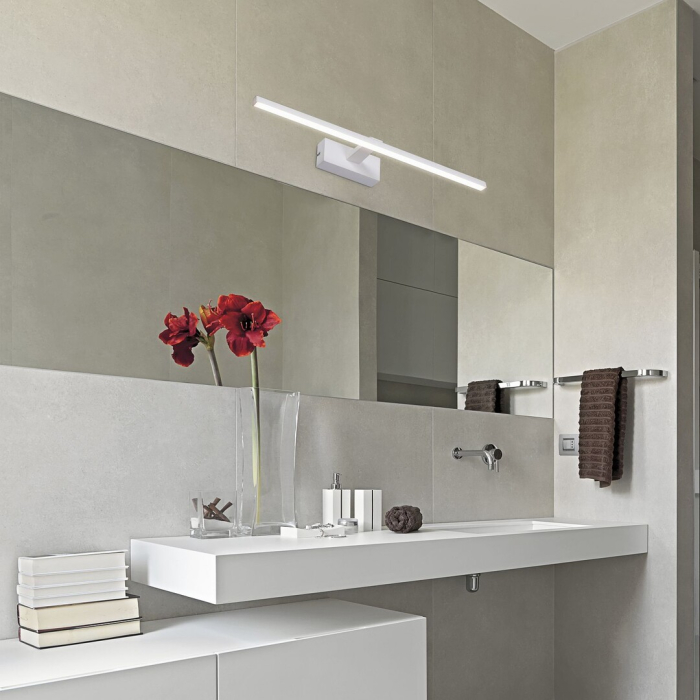 Aplica baie Rabalux Albina LED 12W 795lm 4000 metal white stil scandinav 230V, 50Hz IP23 1449 [6]