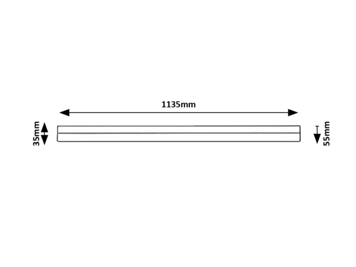 Aplica baie Rabalux Band2 LED 24W 1950lm 4000K aluminiu white stil tehnic, IP20 78052 [7]