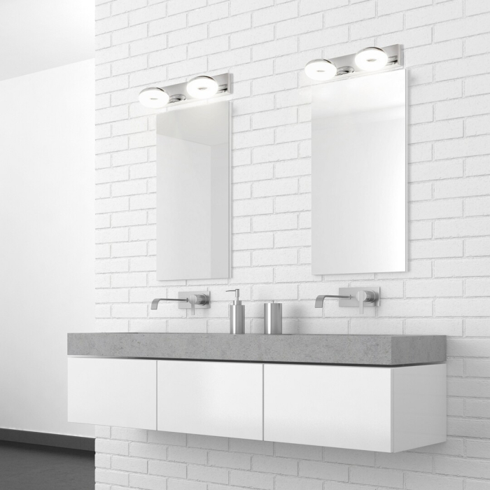 Aplica baie Rabalux Beata LED 2x 5W 930lm 4000 metal chrome stil modern 230V, 50Hz IP44 5717 [6]