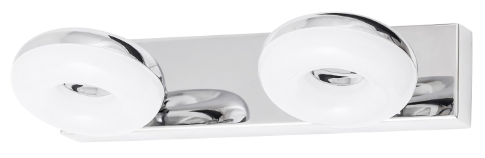 Aplica baie Rabalux Beata LED 2x 5W 930lm 4000 metal chrome stil modern 230V, 50Hz IP44 5717 [2]