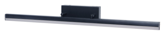 Aplica baie Rabalux Evan LED 12W 1300lm 4000K metal plastic negru mat alb IP44 [2]