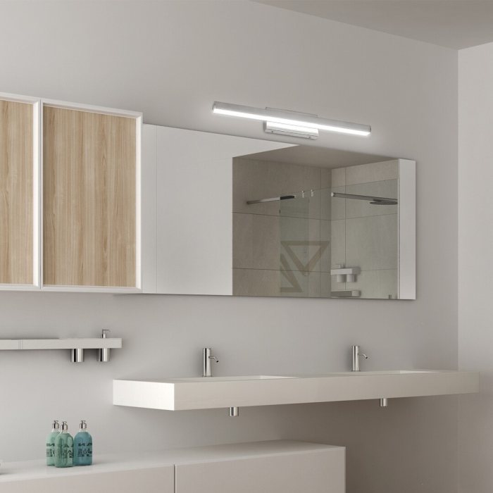 Aplica baie Rabalux John LED 18W 1300lm 4000 metal chrome stil modern 230V, 50Hz IP44 6129 [7]