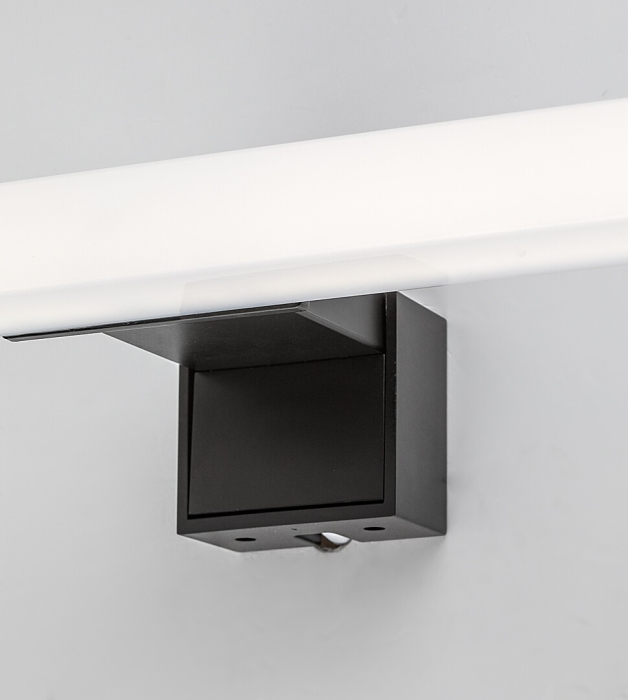 Aplica baie Rabalux Oliro LED 9W 1000lm 4000K plastic black stil modern, IP44 75052 [8]