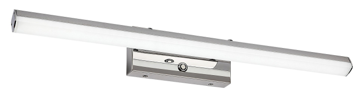 Aplica baie Rabalux Turgon LED 13W 1190lm 3000, 4000, 6000K aluminiu plastic crom alb IP44 [3]