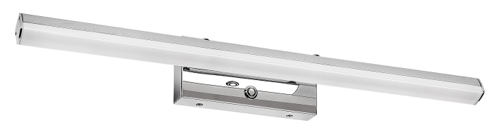 Aplica baie Rabalux Turgon LED 13W 1190lm 3000, 4000, 6000K aluminiu plastic crom alb IP44 [2]