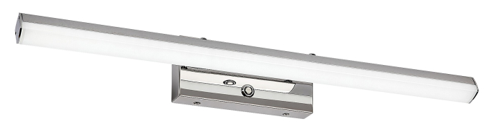 Aplica baie Rabalux Turgon LED 20W 1750lm 3000, 4000, 6000K aluminiu plastic crom alb IP44 [3]