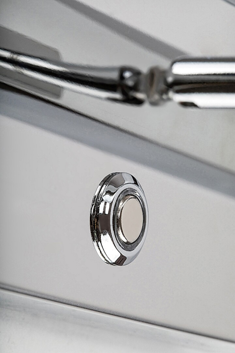 Aplica baie Rabalux Turgon LED 20W 1750lm 3000, 4000, 6000K aluminiu plastic crom alb IP44 [6]