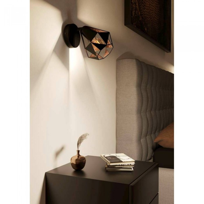 Aplica Eglo Carlton 7, negru, 1xE27, D.16 cm, 43715 [3]