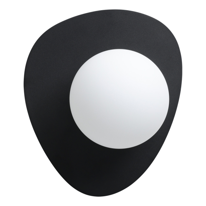 Aplica EGLO Castrovido 902091 G9 1X4,2W 220-240V,50/60Hz L 235mm x l 215mm x H 155mm otel negru sticla mat/opal alba IP44 [3]