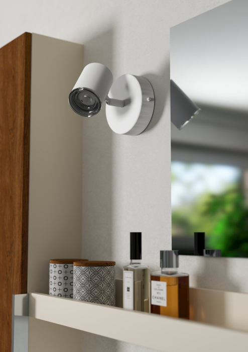 Aplica EGLO Consuma 1 901961 GU10 1X5W 220-240V,50/60Hz L 110mm x H 115mm otel alb  IP44 [3]