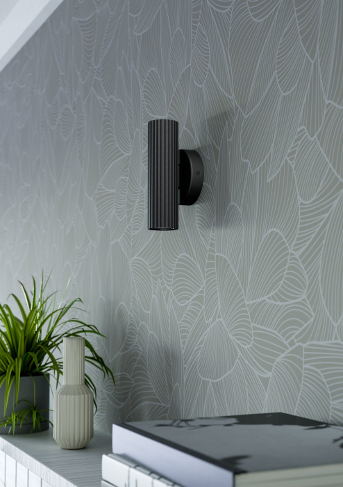 Aplica EGLO Portillo 902032 GU10 2X5W 220-240V,50/60Hz L 105mm x H 200mm aluminiu/otel negru  IP20 [2]