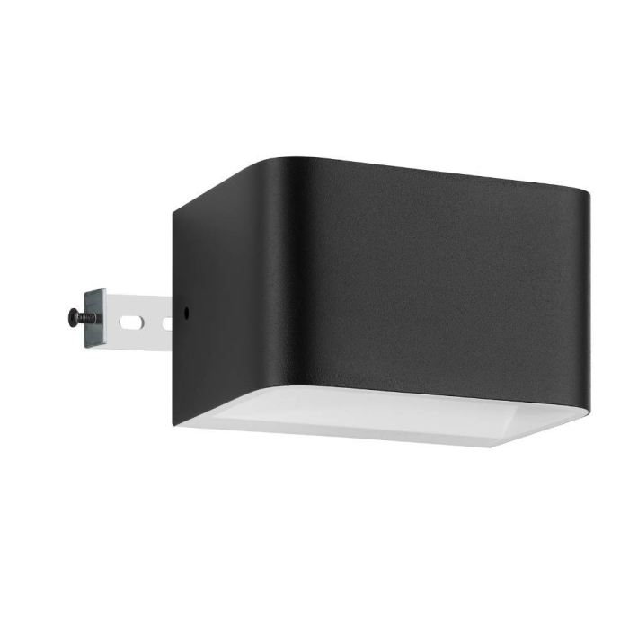 Aplica EGLO Sania 4 901016 LED 6W 3000K 670lm 220-240V,50/60Hz L 130mm x H 80mm aluminiu negru/alb  IP20 [3]