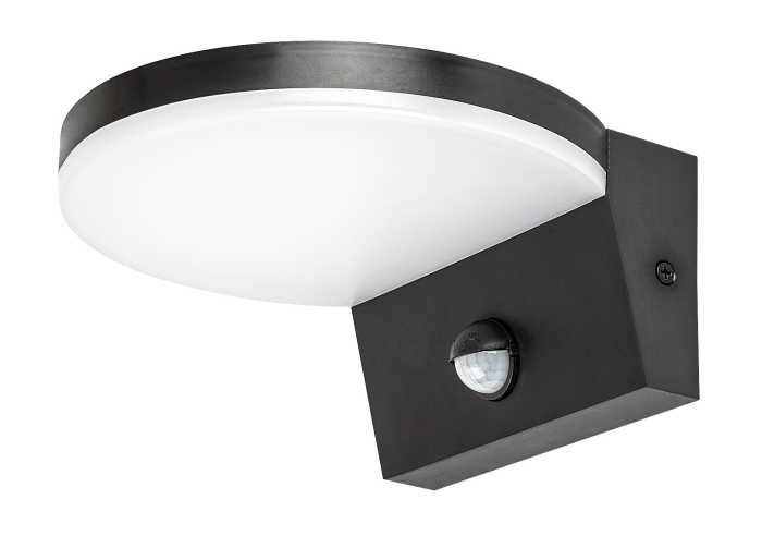 Aplica exterior cu senzor Rabalux Batida LED 9W 900lm 2700KK, 4000KK, 6500KK plastic black stil modern, IP54 77119 [2]