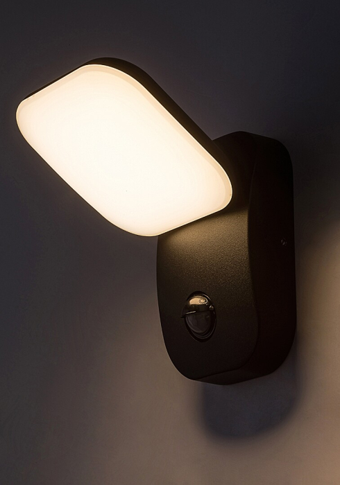 Aplica exterior cu senzor Rabalux Odiel LED 12W 850lm 3000KK aluminiu black stil modern, IP44 77058 [5]