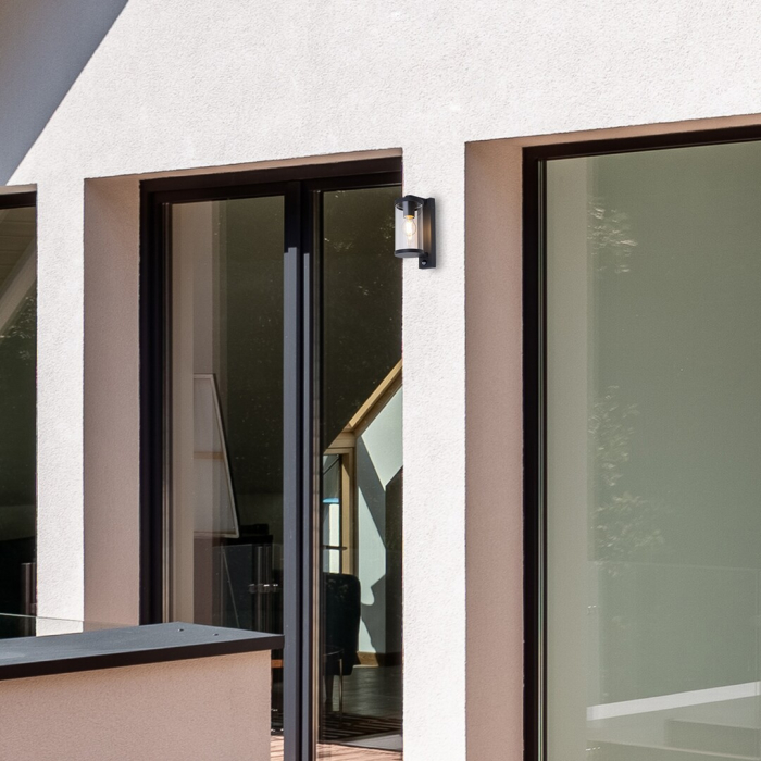 Aplica exterior cu senzor Rabalux Silistra E27 aluminiu anthracite stil industrial, IP44 7892 [5]