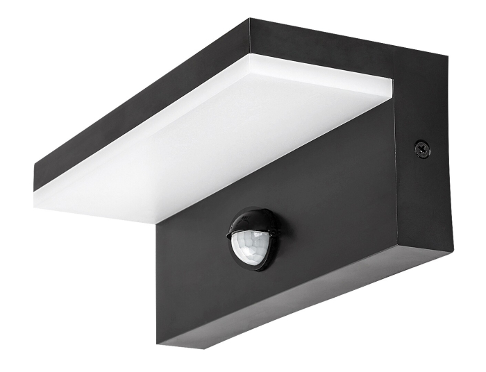 Aplica exterior cu senzor Rabalux Zaragoza LED 9W 800lm 2700KK, 4000KK, 6500KK plastic black stil modern, IP54 77115 [2]