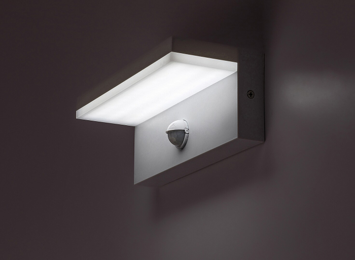 Aplica exterior cu senzor Rabalux Zaragoza LED 9W 850lm 2700KK, 4000KK, 6500KK plastic white stil modern, IP54 77116 [5]