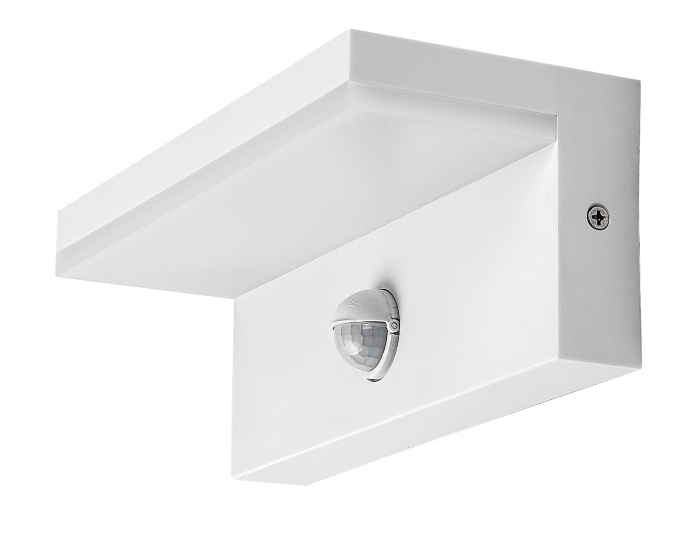 Aplica exterior cu senzor Rabalux Zaragoza LED 9W 850lm 2700KK, 4000KK, 6500KK plastic white stil modern, IP54 77116 [2]