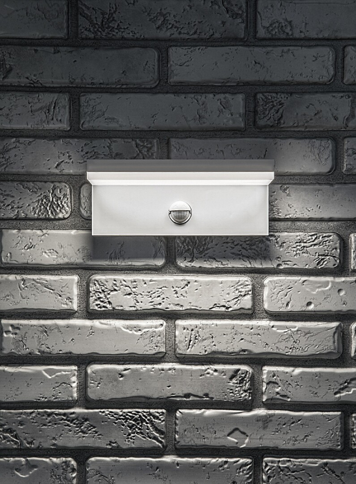 Aplica exterior cu senzor Rabalux Zaragoza LED 9W 850lm 2700KK, 4000KK, 6500KK plastic white stil modern, IP54 77116 [3]
