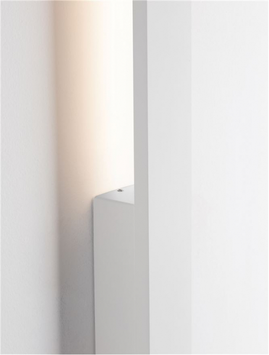 Aplica exterior Nova Luce ANETH 9923409 LED 20W 3000K 1706lm Sandy White Aluminium   IP65 [7]