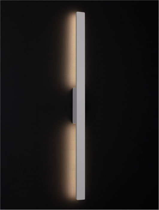 Aplica exterior Nova Luce ANETH 9923409 LED 20W 3000K 1706lm Sandy White Aluminium   IP65 [8]