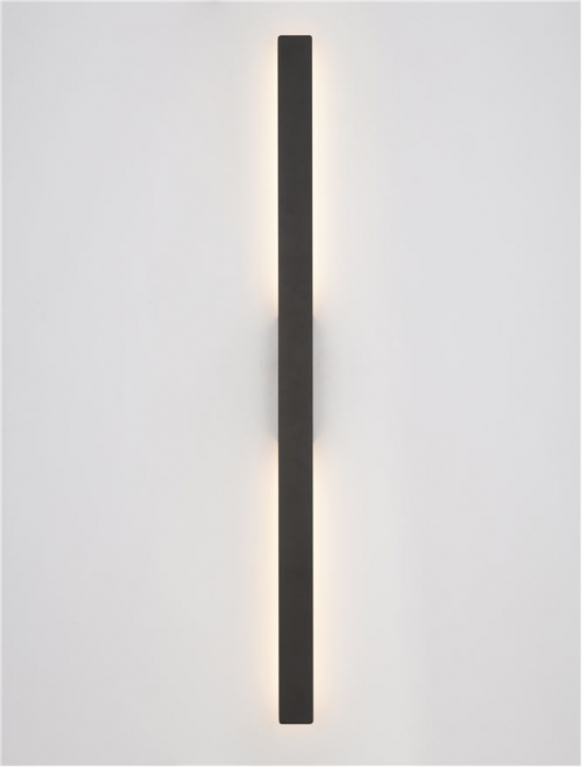 Aplica exterior Nova Luce ANETH 9923410 LED 20W 3000K 1691lm Sandy Black Aluminium  IP65 [5]