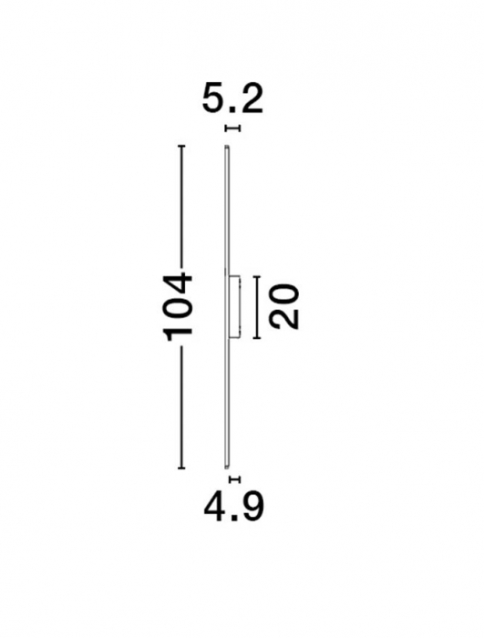 Aplica exterior Nova Luce ANETH 9923410 LED 20W 3000K 1691lm Sandy Black Aluminium  IP65 [2]