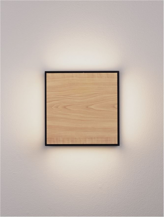 Aplica exterior Nova Luce ASTRAL 9030631 LED 16W 3000K 374lm Sandy Black Die-Casting Aluminium & Clear Glass   IP65 [7]
