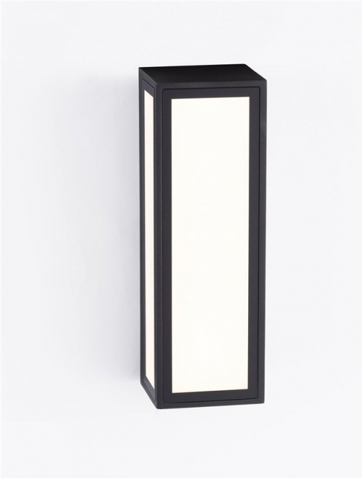 Aplica exterior Nova Luce ASTRAL 9030632 LED 10W 3000K 373lm Sandy Black Die-Casting Aluminium & Clear Glass   IP65 [6]