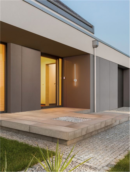 Aplica exterior Nova Luce RIDGE 9923405 LED 12W 3000K 1120lm Sandy White Aluminium   IP65 [3]