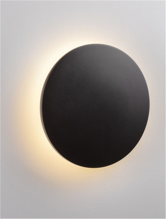 Aplica exterior Nova Luce VALNO 9923416 LED 12W 3000K 975lm Sandy Black Aluminium  IP65 [8]