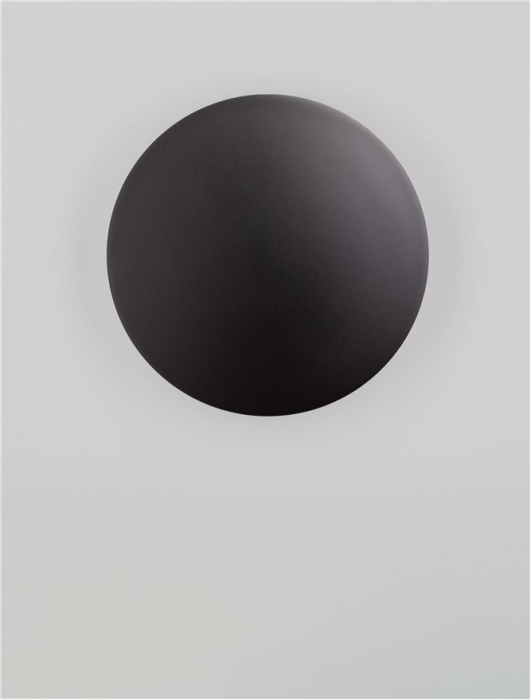 Aplica exterior Nova Luce VALNO 9923418 LED 16W 3000K 1046lm Sandy Black Aluminium  IP65 [4]