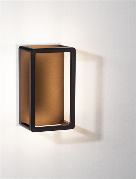Aplica exterior Nova Luce VEL 9030570 LED 9W 3000K 244lm Sandy Black Die-Casting Aluminium & Polycarbonate Frost   IP65 [5]