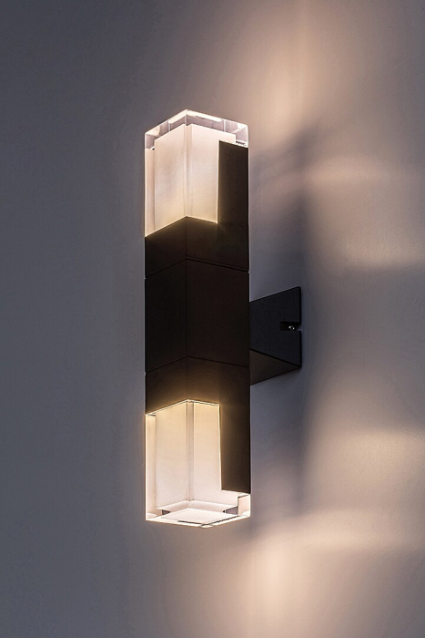 Aplica exterior Rabalux Darvas LED 12W 830lm 2700KK/4000KK/6000K aluminiu black stil modern, IP54 77127 [3]