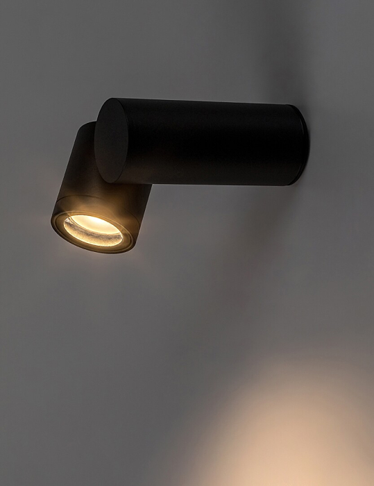 Aplica exterior Rabalux Enol GU10 aluminiu black stil modern, IP44 77110 [5]