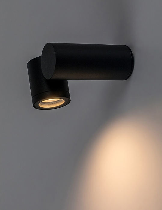 Aplica exterior Rabalux Enol GU10 aluminiu black stil modern, IP44 77110 [4]