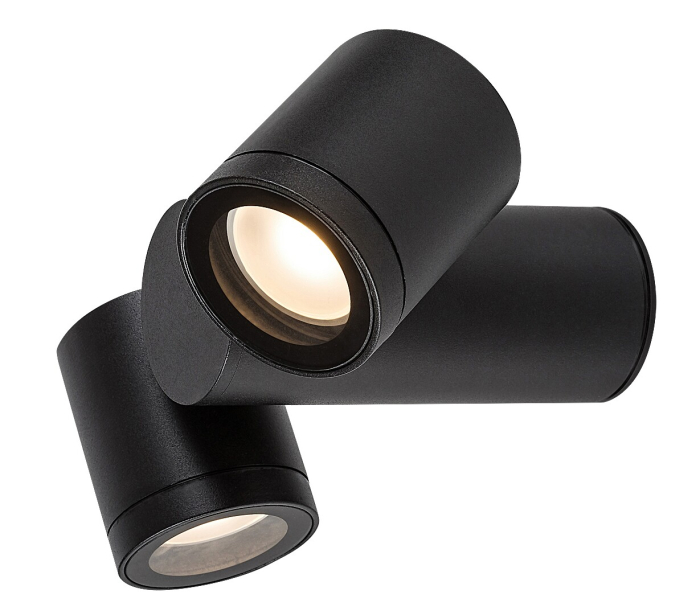 Aplica exterior Rabalux Enol GU10 aluminiu black stil modern, IP44 77111 [3]